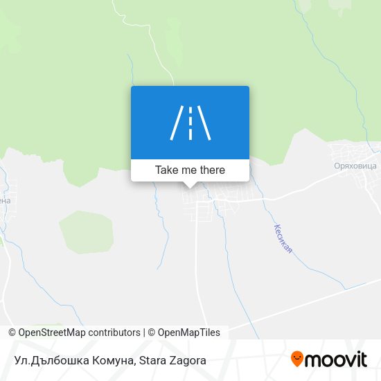 Ул.Дълбошка Комуна map