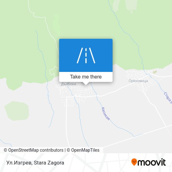Ул.Изгрев map
