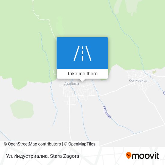 Ул.Индустриална map