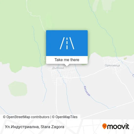 Карта Ул.Индустриална
