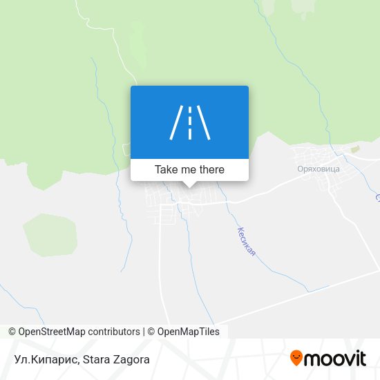 Ул.Кипарис map