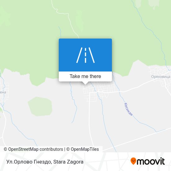 Ул.Орлово Гнездо map
