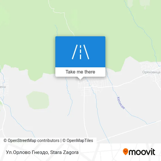 Карта Ул.Орлово Гнездо