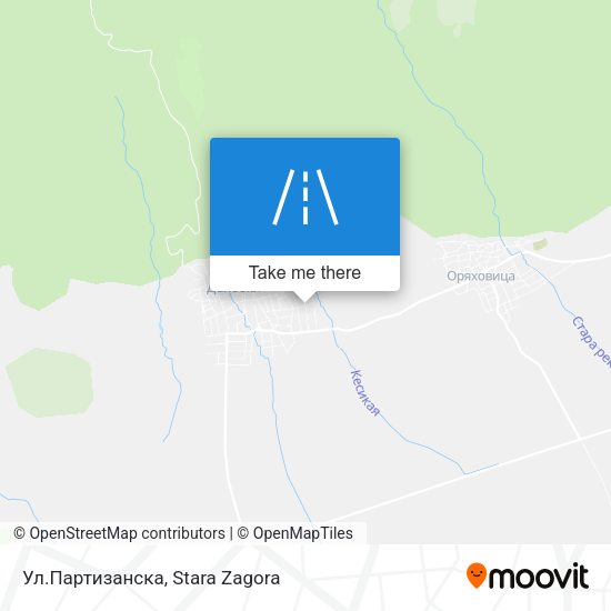 Ул.Партизанска map