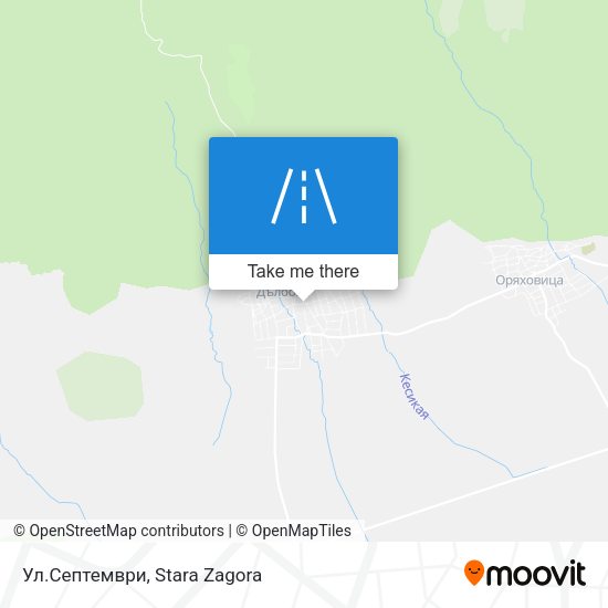 Ул.Септември map
