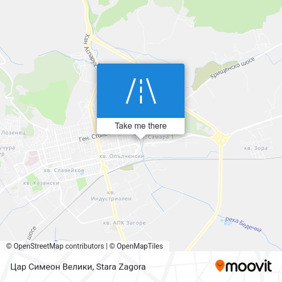Цар Симеон Велики map