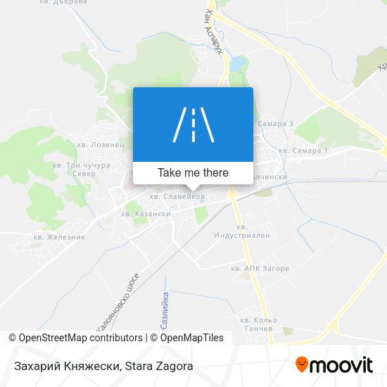 Карта Захарий Княжески