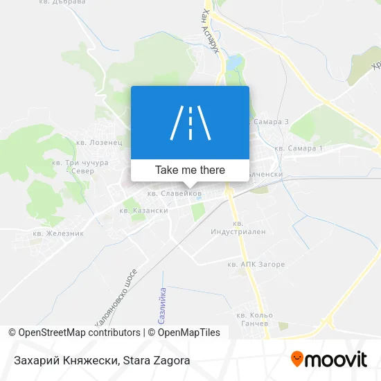 Захарий Княжески map