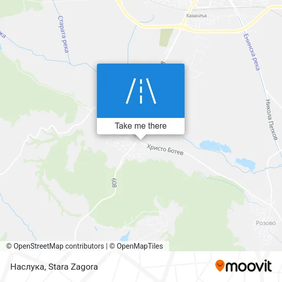 Карта Наслука