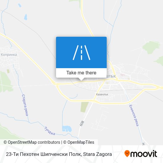 23-Ти Пехотен Шипченски Полк map