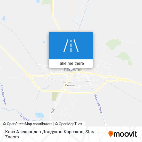 Карта Княз Александер Дондуков-Корсаков