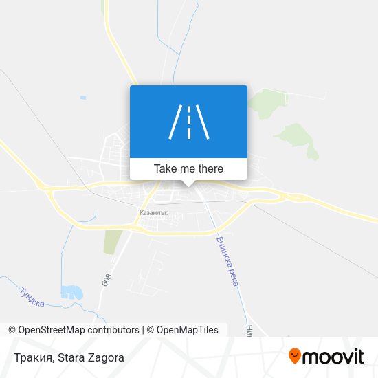 Тракия map