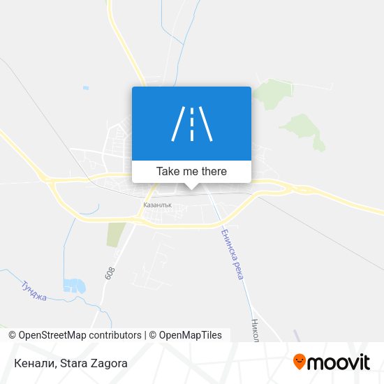 Кенали map