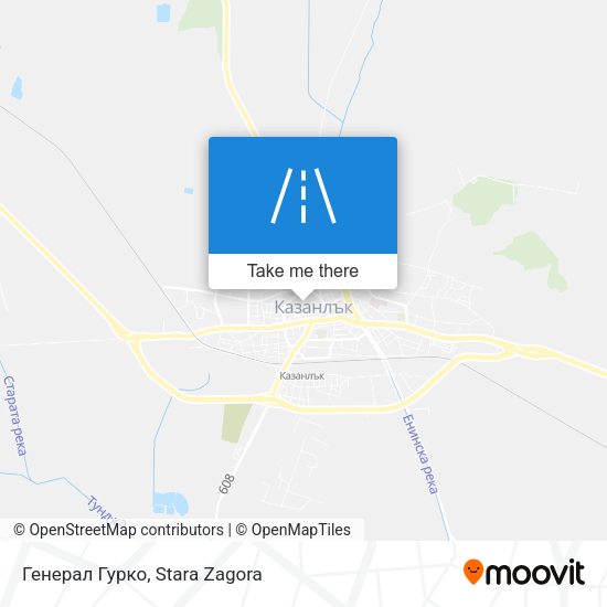 Карта Генерал Гурко