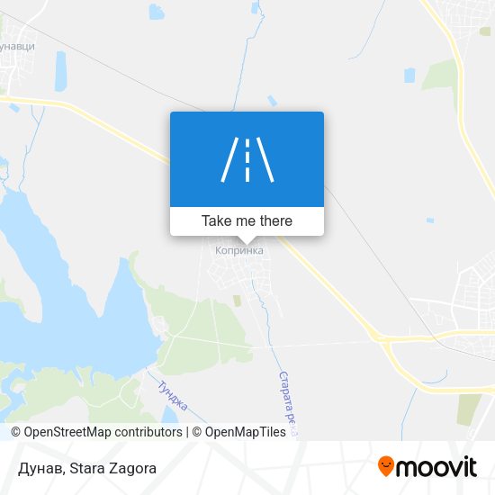 Дунав map