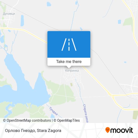 Орлово Гнездо map
