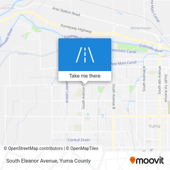 South Eleanor Avenue map