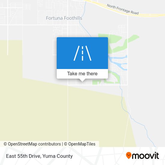East 55th Drive map