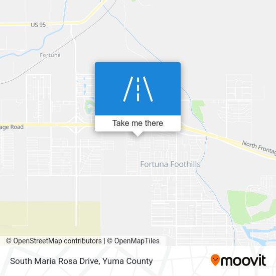 Mapa de South Maria Rosa Drive