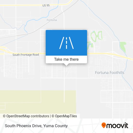 South Phoenix Drive map