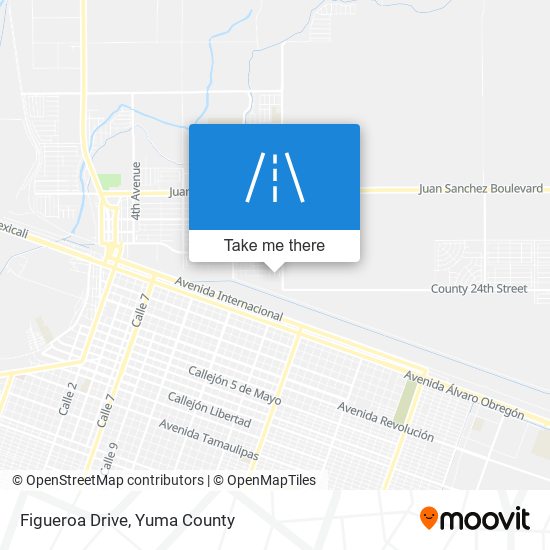 Figueroa Drive map