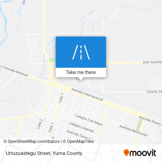 Urtuzuastegu Street map