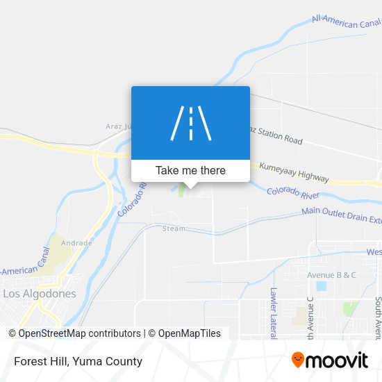 Mapa de Forest Hill