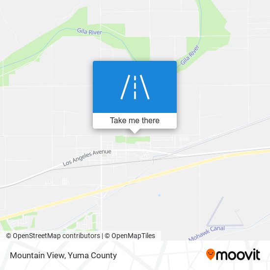 Mapa de Mountain View