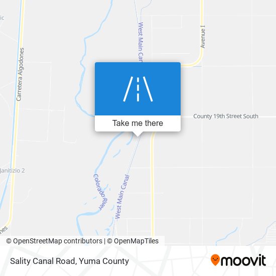 Sality Canal Road map