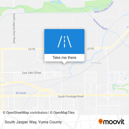 South Jasper Way map