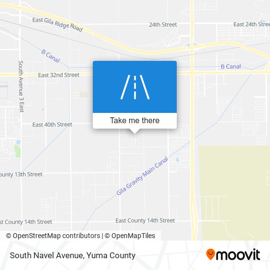 South Navel Avenue map