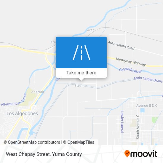 West Chapay Street map