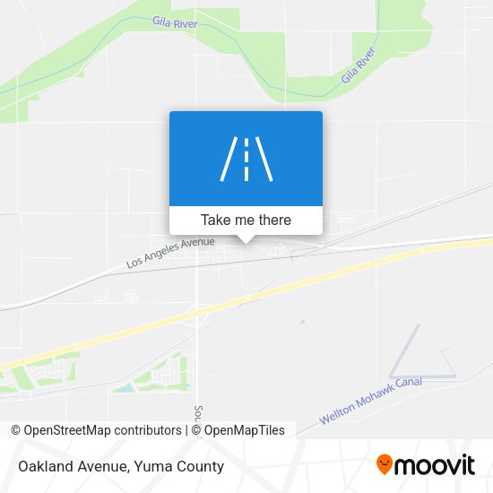 Oakland Avenue map
