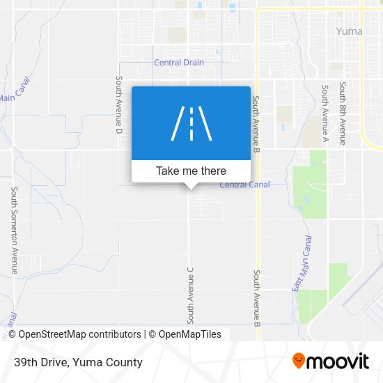 Mapa de 39th Drive
