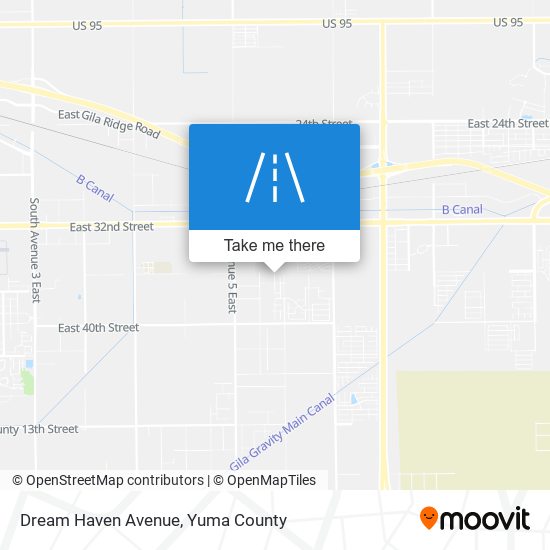 Dream Haven Avenue map