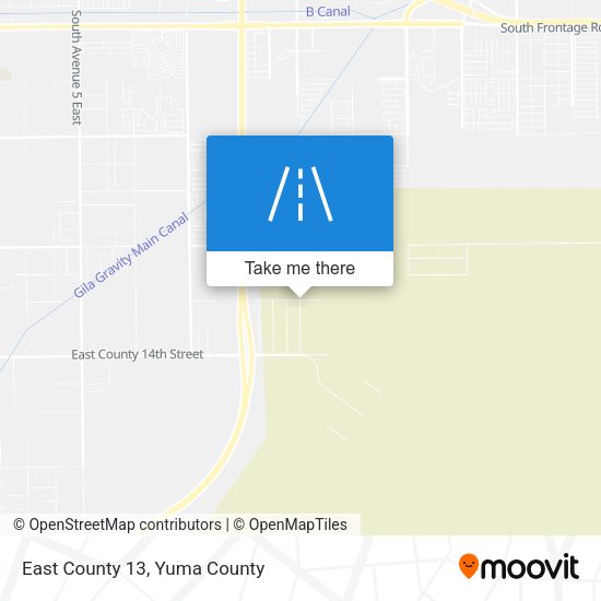East County 13 map
