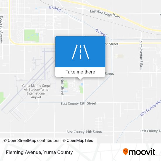 Fleming Avenue map