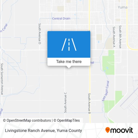 Livingstone Ranch Avenue map