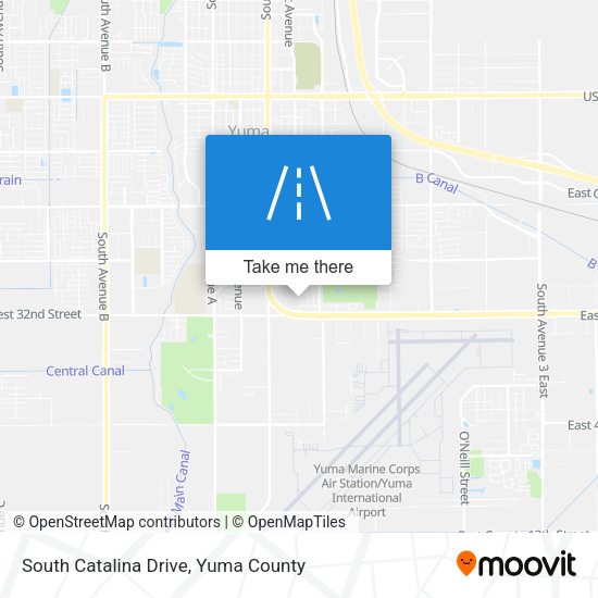South Catalina Drive map