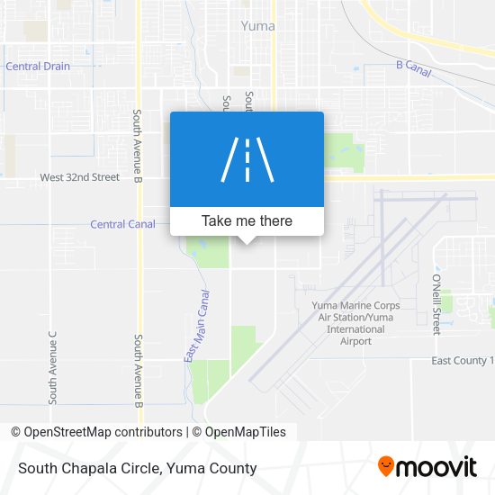 South Chapala Circle map