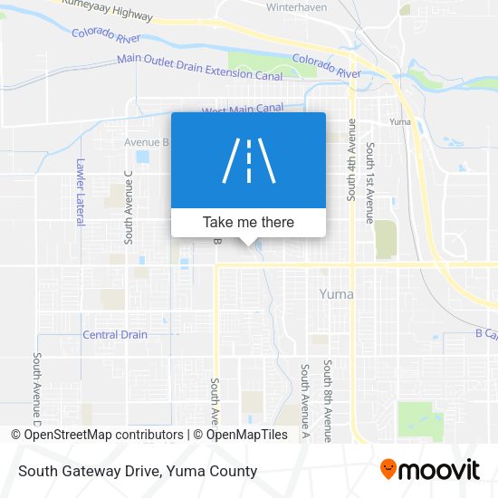 South Gateway Drive map