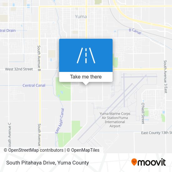 South Pitahaya Drive map