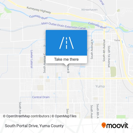 Mapa de South Portal Drive