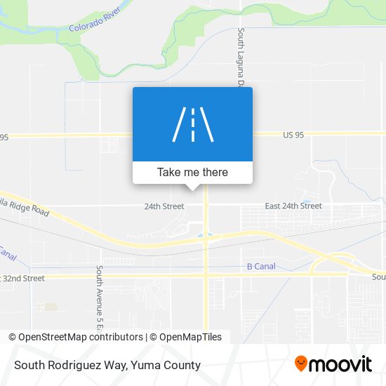 South Rodriguez Way map