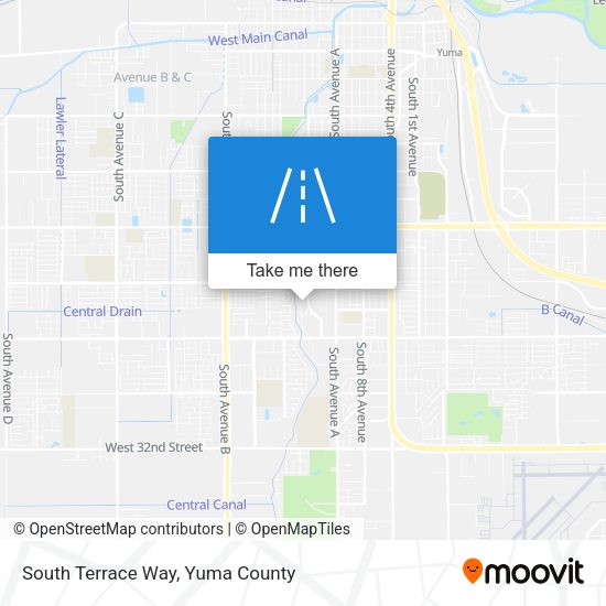 South Terrace Way map