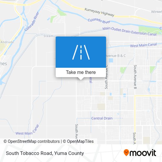 South Tobacco Road map