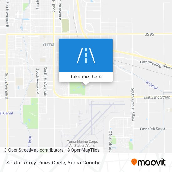South Torrey Pines Circle map