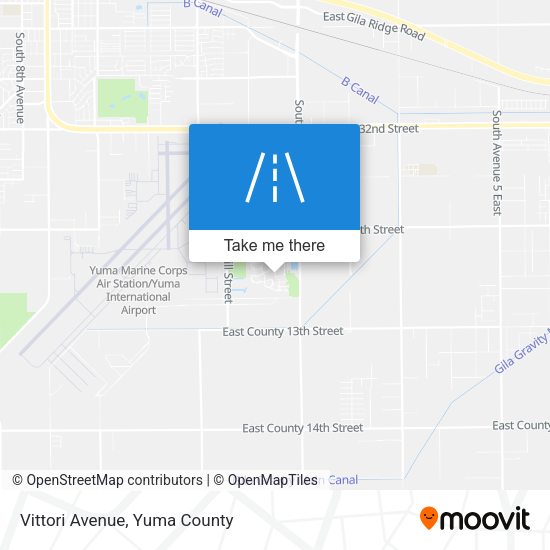 Vittori Avenue map