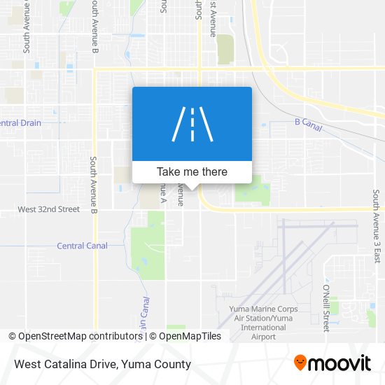 Mapa de West Catalina Drive