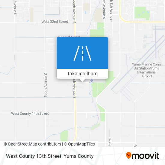 West County 13th Street map